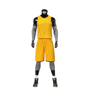 Vêtements de sport 100% polyester conçus sur mesure pour garçons uniformes de volley-ball durables et tenues de basket-ball caractéristiques imprimées de grande taille - Product Image 5
