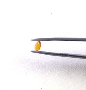 หินซิทรีนโนโวเบอร์จากธรรมชาติคุณภาพสูงอัญมณีหลวมในรูปทรงลูกแพร์ผิวเรียบสำหรับทำเครื่องประดับ-สีเหลือง - Product Image 4