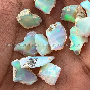 Stone Natural Raw Ethiopian Fire Opal Semi Precious Gemstone Wholesale Rough Price Per Gram Wholesale Mine Dealer Supplier