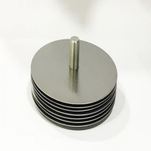 Ensemble de sous-verres en acier inoxydable, sous-verres en métal argenté, ensemble de sous-verres faits à la main de 6 pièces avec support - Product Image 1