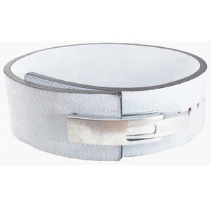 Cinturón de ejercicio de gimnasio de cuero de vaca genuino con hebilla de acero inoxidable fuerte Material de PC pesado para uso físico Accesorio de gimnasio - Product Image 4