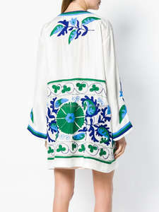 ชุดเดรสสั้นสุดชิคโบโฮสำหรับผู้หญิง,ชุดเดรสปักลายโบฮีเมียนโบฮีเมียนสุดหรูสง่างามสไตล์วินเทจ - Product Image 4