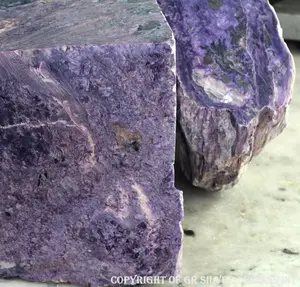 Charoite الطبيعي أحجار كريمة خام الخام المواد الديكور هدية الأحجار الكريمة الجملة سعر الطبيعي الخام أحجار كريمة مفكوكة Charoite