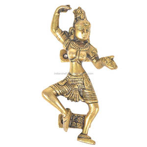 Poignée d'armoire en vrac faite à la main en laiton danse dame Antique vente en gros commode poignée Lot Vintage tiroir poignée porte tirer - Product Image 1