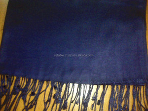 Wholesale Winter <b>Pashmina</b> Scarf Shawl Stole Luxury Fashion Adult Cashmere Polyester Solid Color Long Head Scarf Logo Available - Product Image 6