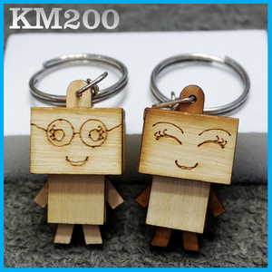 Porte-clés en bois vietnamien bon marché et de meilleure qualité - Product Image 2