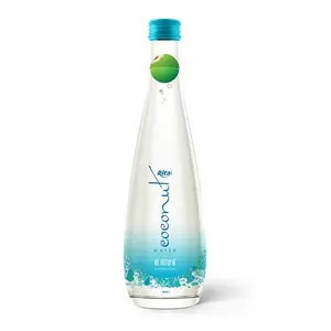 En iyi kalite iyi tat 300ml cam şişe hindistan cevizi su besin yoğun içecek tedarikçisi hızlı teslimat ve kaliteli hizmet