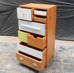 Commode en bois massif, meuble de maison, armoire, rangement - Product Image 4