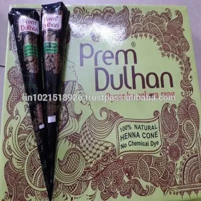 Cones de henna prem dulhan mehendi