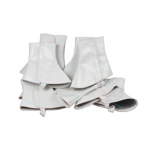 Spat personnalisé en cuir blanc, mode spat cérémonie spat tambour spat - Product Image 2