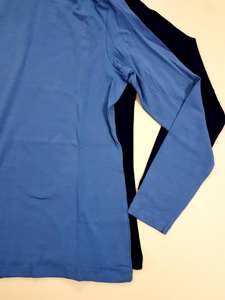 Étiquettes de marque de qualité supérieure T-shirt extensible à col roulé et col haut à manches longues pour femmes Lot en stock du Bangladesh - Product Image 2