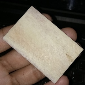 Couteau à lame fixe personnalisable en acier Damas avec manche en bois, balance en os de chameau, ébauches d'utilisation de cuisine et de chasse industrielles OEM - Product Image 1