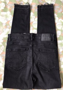 สุภาพสตรีสต็อกเสื้อผ้าบังคลาเทศ/สุภาพสตรี Ripped/บดกางเกงยีนส์ - Product Image 4