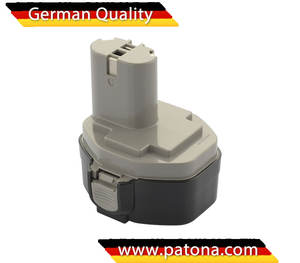 PATONA batería para Taladro Inalámbrico e-tools: 3000mAh: 14,4V: NI-MH - Product Image 2