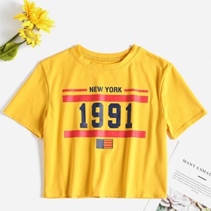 Áo Thun Nữ Giá Rẻ Thiết Kế Mới Nhất Áo Thời Trang Nữ Từ Bangladesh In Hình Áo Thun Nữ Thường Ngày Áo Thun Nữ Mùa Hè - Product Image 4