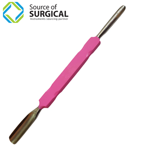 ที่ดันเล็บปลายคู่พร้อมใบมีดคู่วัสดุสแตนเลสสำหรับมีดโกนของผู้หญิง - Product Image 1