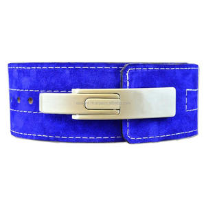 Levier de musculation en cuir pour hommes, ceinture Pro, entraînement gymnastique, bleu, noir - Product Image 3