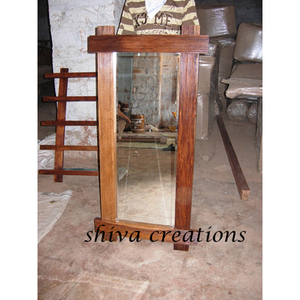 กรอบกระจกทำด้วยมือไม้เนื้อแข็งสไตล์อินเดียทันสมัยบ้านโรงแรมร้านอาหารของตกแต่งผนังสำหรับทางเข้าห้องนอนคริสต์มาส - Product Image 2