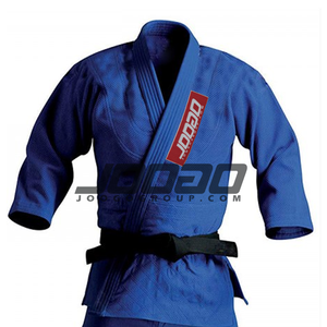 ยูโดกิโมโนGiManผู้หญิงเด็กสีขาวและสีฟ้าพร้อมเข็มขัดผ้าฝ้าย100% - Product Image 1