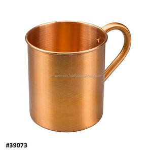 Antique Hammered <b>Moscow</b> <b>Mule</b> <b>Mug</b> High Quality Manufacturer Pure Metal Copper <b>Moscow</b> <b>Mule</b> <b>Mug</b> with Brass Handle Copper <b>Mug</b> - Product Image 2