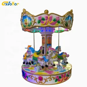 孩子们 carousel merry go round kids carousel 玩具旋转木马游乐设施待售