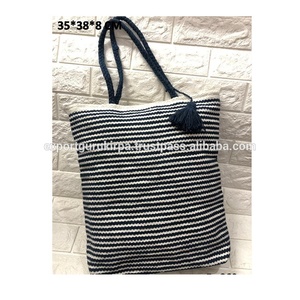 Sac à bandoulière d'été vintage à la mode pour femmes Style de robe de conception de motif de fil brodé pour les achats en plein air - Product Image 2
