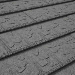 Metal çatı levhaları fayans/çatı kaplama levhası guangzhou/metal renkli taş karo