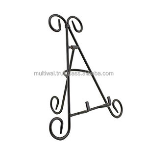 Conception de courbe de présentoir de plat de chevalet de fer pour la décoration à la maison - Product Image 4