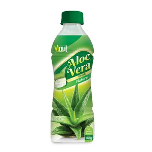 Best Price 350ml natural price aloe vera juice with pulp wholesale supplier Vietnam