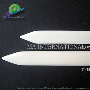 Carpeta de huesos de estilo animal blanqueado blanco de fabricación india superior, herramienta de encuadernación personalizada, extremo de una punta MA International - Product Image 2