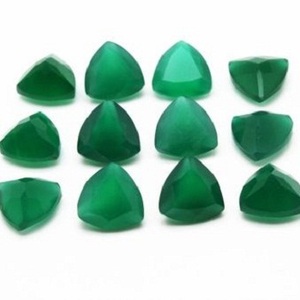 หินนิลสีเขียวธรรมชาติ 4 มม. เกลียวล้านล้านตัดผู้ผลิตอัญมณีหลวมที่ปรับเทียบในราคาโรงงานขายส่งร้านค้าปกติ - Product Image 1