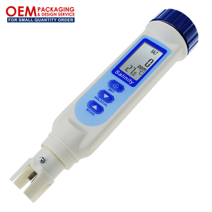 Kỹ thuật số bút-loại 3-in-1 Độ Mặn & Temp Meter Tester NaCl chất lượng nước ATC thực phẩm hồ bơi nấu ăn nước biển (OEM) - Product Image 1