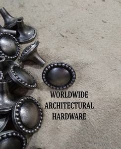 Pomos de cajón de hierro fundido estilo indio antiguo moderno WWAH muebles armario tocador armario entrada - Product Image 2