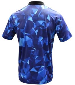 เสื้อโปโลคอกลมสำหรับผู้ชาย ผ้าคอตตอน 100% ถักลายพิมพ์ดิจิทัล ราคาสุดคุ้ม - Product Image 3