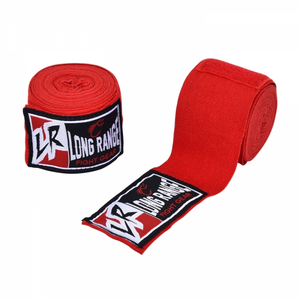 Hand Wraps MMA Boxing Kick Boxing Muay Thai Training <b>Bandages</b> Hand Wraps Custom logo with cotton and <b>elastic</b> material - Product Image 1