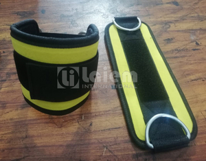 สายรัดข้อเท้าบุนวมสำหรับออกกำลังกายและยกน้ำหนักอุปกรณ์ยิมฟิตเนสสายรัดข้อเท้ารูปตัว D - Product Image 6