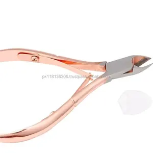 Fashionable Rose Gold Color Cuticle Nail Nipper