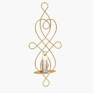 Home Decor Iron Wall Candle Holder <b>Sconce</b> Tealight - Product Image 1