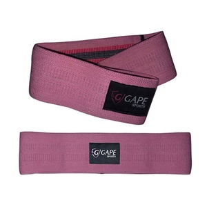 Venta al por mayor logotipo personalizado Yoga gimnasio entrenamiento bandas conjunto ejercicio en casa botín cadera círculo bandas de resistencia tipo bucle - Product Image 1