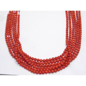 Cuentas de piedras preciosas de cabujón liso de coral rojo de forma redonda de coral de grado AAA para fabricación de joyas precio al por mayor coral natural - Product Image 3