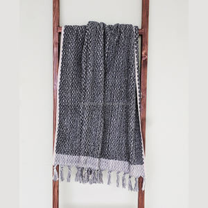 Toallas turcas de lujo Handloom Kaos Bath Beach Collection Tamaño adulto Negro Blanco Azul marino Blanco Patrones clásicos Hecho de algodón - Product Image 2