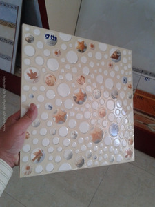 กระเบื้องปูพื้นเคลือบเงา ดีไซน์ทันสมัย ทนกรด CMC ขนาด 300x300 มม. ป้องกันเชื้อรา ป้องกันแบคทีเรีย กันลื่น สำหรับตกแต่งภายใน ขายส่ง - Product Image 3