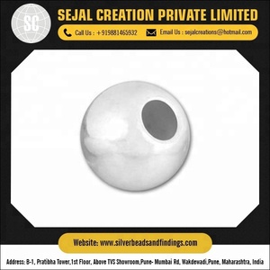 Venta al por mayor de cuentas de plata esterlina de alta calidad B107 - Product Image 2