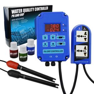 2 trong 1 kỹ thuật số Ph Orp redox điều khiển màn hình với công suất đầu ra relay điều khiển chất lượng nước <span class=keywords><strong>Meter</strong></span> đo lường 110V hoặc 220V - Product Image 1
