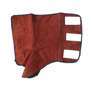 Protecteurs de chaussures de soudage flexibles en cuir de vache souple de qualité supérieure de haute qualité pour vêtements de sécurité - Product Image 1