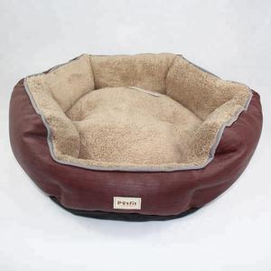 Fournisseur de lit pour animaux domestiques, accessoires de luxe, rond, pour chiens, chats, fabriqué au Vietnam, vente en gros, - Product Image 2