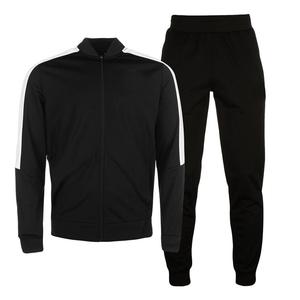 Vêtements de sport personnalisés, Jogging unisexe noir, survêtement élégant - Product Image 1