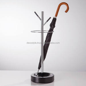 Support de parapluie avec base Meubles de jardin extérieurs durables Support de parapluie artisanal en métal avec base - Product Image 3