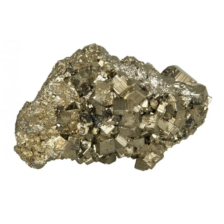 Espécime mineral pirita pirita pedra cluster fornecedor por atacado em bruto para venda natural pirita cristal cluster