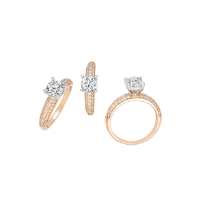 แหวนเพชรธรรมชาติราคาเครื่องประดับหรูหรา - Product Image 1